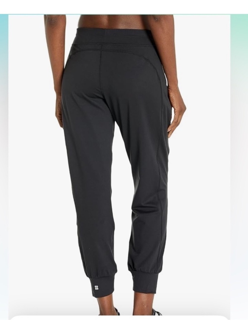 Sweaty Betty Women's Garudasana Lightweight Yoga Trouser Pants in Black